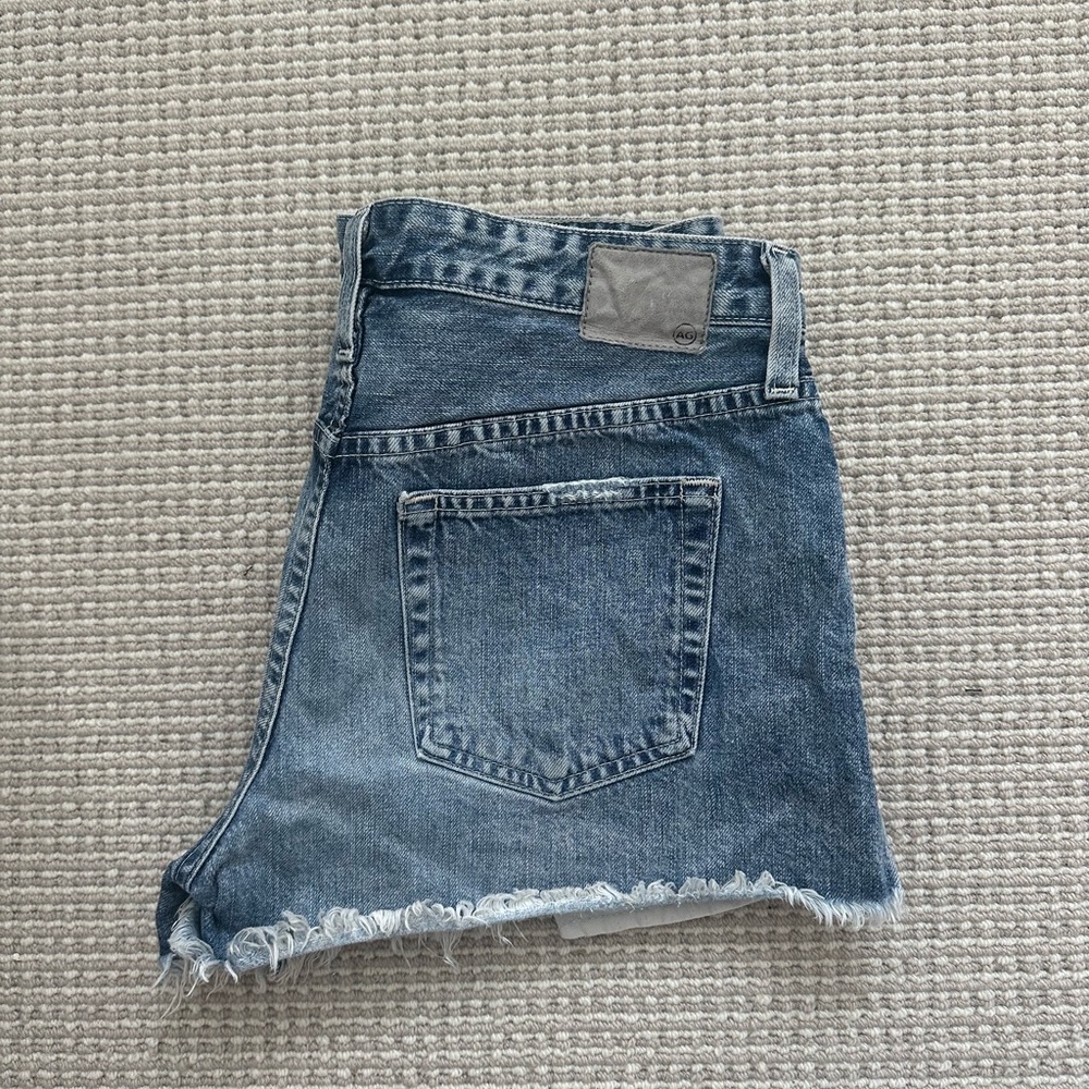 AG Adriano Goldschmied Blue Denim Skirt